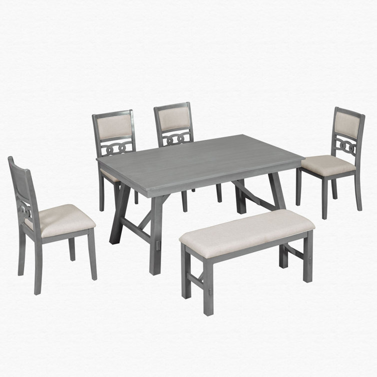 Red Barrel Studio® Destry 6 Piece Dining Set Wayfair